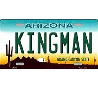 Biopracess kingman arizona state background fantaisie plaque d'immatriculation plaque d'immatriculation 15 x 30 cm
