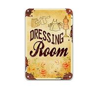 Biopracess Panneau humoristique en métal pour vestiaire, salon, garage, panneau rétro vintage en métal, décoration murale, 20,3 x 30,5 cm