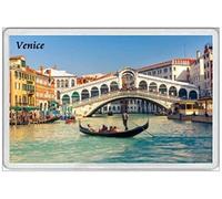 Biopracess Plaque décorative d'extérieur Venise Italie Gondola 20,3 x 30,5 cm
