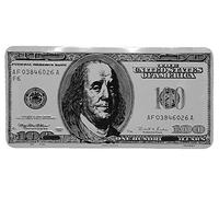Biopracess Plaque d'immatriculation 100 100 dollars Benjamins USA Money Money 15,2 x 30,5 cm