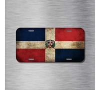 Biopracess Plaque d'immatriculation République dominicaine Santo Domingo Punta Cana 15,2 x 30,5 cm