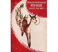 Bioprocess Affiche murale vintage de Noël en forme de S - 20,3 x 30,5 cm