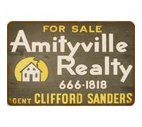 Bioprocess Amityville - Décoration murale en métal - 20,3 x 30,5 cm