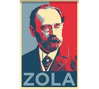 Bioprocess ¡§|Mile Zola Gift Wall Home Hope Emile Zoler L'Assommoir romancier français naturalisme germinal Decor affiche affiche en métal 20,3 x 30,5 cm
