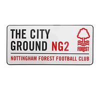 Bioprocess Plaque de rue en métal rétro/vintage Notting-ham Forest FC Football Cadeau 20,3 x 30,5 cm