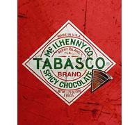 Bioprocess Plaque en métal Tabasco Spicy Chocolate Kitchen Cottage Hot Sauce Poster 20,3 x 30,5 cm