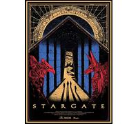 Bioprocess Stargate Affiche alternative cadeau pour ami famille LWall Decor Poster en métal 20,3 x 30,5 cm