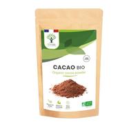BIOPTIMAL - Cacao Bio en Poudre - Boisson Chaude Pâtisserie - Goût Intense - Sans sucre - 100% Fève de Cacao - Conditionné en France - Certifié par Ecocert - 1kg