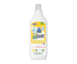 Biopuro Détergent Linge 1000 ml Main Machine à laver Cuir Sensibles nouveau-né Eco Végétalien