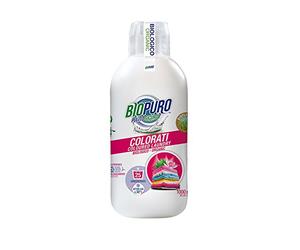 biopuro Lessive concentré pour chefs colorés, 25 lavages - 1000 gr - [Lot de 2]