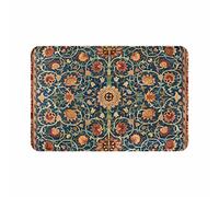 Bioputty William Morris Paillasson rétro antidérapant avec motif floral pour entrée, salle de bain, cuisine, intérieur 61 x 40,6 cm