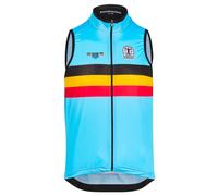 Bioracer Belgium Icon Wind Gilet Multicolore XL Homme Belgium / Blue