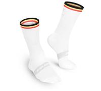 Bioracer - Belgium Sock Knitted - Chaussettes de cyclisme - EU 39-41 - M - belgium white