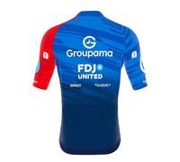 Bioracer Icon Classic Smooth Groupama-fdj 2026 Short Sleeve Jersey Bleu XL Homme