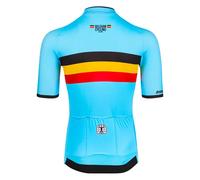 Bioracer Maillot à Manches Courtes Belgium Icon Classic