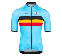 Bioracer Belgium Icon Classic Short Sleeve Jersey Multicolore S Homme Belgium