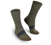Bioracer - Thermal Merino Socks - Chaussettes de cyclisme - EU 45-47 - XL - olive
