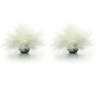 biOrb 46078 Aquarium Nénuphar, Blanc - décoration élégante d'aquarium, Plante Aquatique détaillée pour Aquariums d'eau Douce et d'eau de mer (Lot de 2)