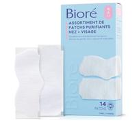 Biore Assortiment de 14 Patchs Purifiants NEZ + VISAGE