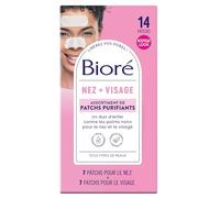 Biore Assortiment de 14 Patchs Purifiants NEZ + VISAGE