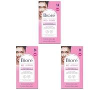 Biore Assortiment de 14 Patchs Purifiants NEZ + VISAGE (Lot de 3)