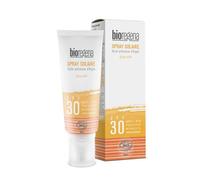 Bioregena | Spray solaire SPF30 Adulte Bio | Haute protection solaire | Haute tolérence & Résiste à l'eau | Formule hypoallergénique | Pénètre rapidement & Ne colle pas | Made in France | 90 ml