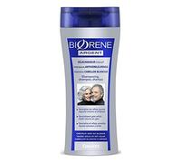 BIORENE - Shampooing Argent 200ml pour cheveux brillants et éclatants - Formule douce et nourrissante - Élimine les reflets jaunes pour un look argenté - Tail - Lot De 3 - Vendu Par Lot