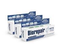 Biorepair Dentifrice Intensive Night - Protège et répare l'émail des dents contre l'attaque des bactéries actives la nuit - Lot de 3