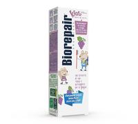 Biorepair Dentifrice Kids 0-6 ans – sans fluor, goût raisin, anti-caries – 50 ml