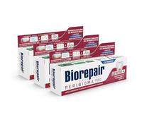 Biorepair, Dentifrice Peribioma, Pro Gengive+, pour un microbiote normal par voie orale, prévient les saignements gingivaux et protège de la plaque gingivale, lot de 3 x 75 ml