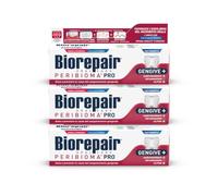 Biorepair, Dentifrice Peribioma, Pro Gingives +, 3 paquets de 75 ml, pour microbiologie buccale normale, prévient les saignements des gencives et protège contre la plaque gingivale