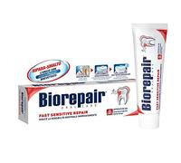 3pcs biorepair rapide sensible dentifrice 75ml (pack de trois) protection & RÉPARATION de acide érosion et plaque sans danger pour totalité famille