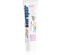 Biorepair Kids 0-6 Dentifrice Pour Enfants Pour Restaurer L'émail Dentaire Grape 50 Ml