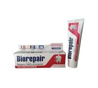 Biorepair Lot de 4 tubes de dentifrice « Fast Sensitive Repair » avec micro-réparation, nouvelle formule - 75 ml