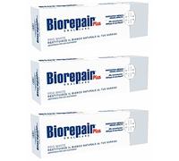 Biorepair Pro White Daily Lot de 3 tubes de pâte à dents 2,54 onces fluides (75 ml) (importation italienne)