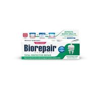 Biorepair, Total Protective Repair Dentifrice, réparation de l'émail, protège contre le revêtement, le tartre et les caries, répare le vernis à ongles, garde la haleine fraîche, dentifrice sans