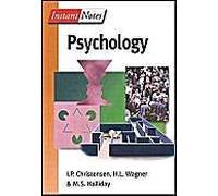 Bios Instant Notes In Psychology