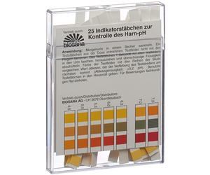 BIOSANA Test PH urinaire Bande(S) De 25 pc(s)