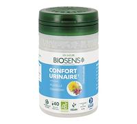 Biosens - Gélule végétale Confort urinaire - Piloselle et Cranberry - Certifié Bio AB Vegan - Fabriqué en France - Actifs 100% Végétaux - Programme de 10 jours - 40 gélules