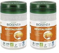 Biosens - Gélule végétale Revitalisant Gingseng - Gelée Royale - bio (Lot de 2)