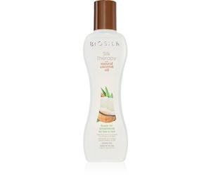 Biosilk Silk Therapy Natural Coconut Oil soin hydratant sans rinçage pour cheveux et corps 67 ml