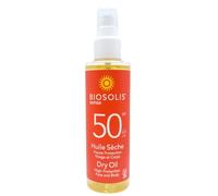 BioSolis Sense Huile Sèche SPF 50 Huile Solaire Visage & Body 150 ml