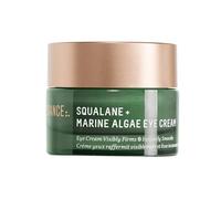 BIOSSANCE Squalane and Marine Algues Crème contour des yeux - Crème anti-âge sous les yeux pour les ridules, les rides et les poches - Formule hydratante et liftante à l'acide hyaluronique et à