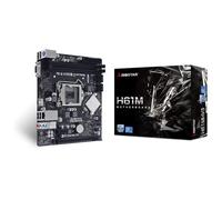 Biostar H61MHV3 carte mère Intel H61 LGA 1155 (Socket H2) micro ATX
