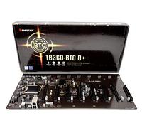 Biostar TB360-BTC D+ (Intel 8e et 9e générations) LGA1151 SODIMM DDR4 8 GPU Support GPU Mining Carte mère Nécessite un processeur avec IGFX et une alimentation serveur.