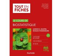 Biostatistique Le cours - 2nde édition - Xavier Nogues - Dunod - broché - Scolaire / Universitaire