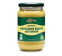 Bioster - Moutarde Douce Aux 6 Épices 350G - Vendu par unité