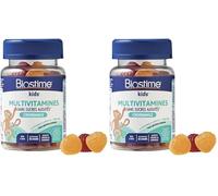 BIOSTIME Kids Multivitamines x30 gommes - 12 vitamines & minéraux (Lot de 2)