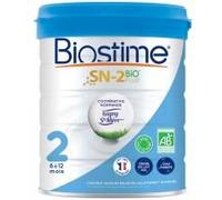 Biostime SN-2 Bio Plus 2ème Âge de 6 à 12 Mois 800 g - Pot 800 g