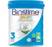 Biostime SN-2 Bio Plus Lait En Poudre 3ème Âge Pot 800g
